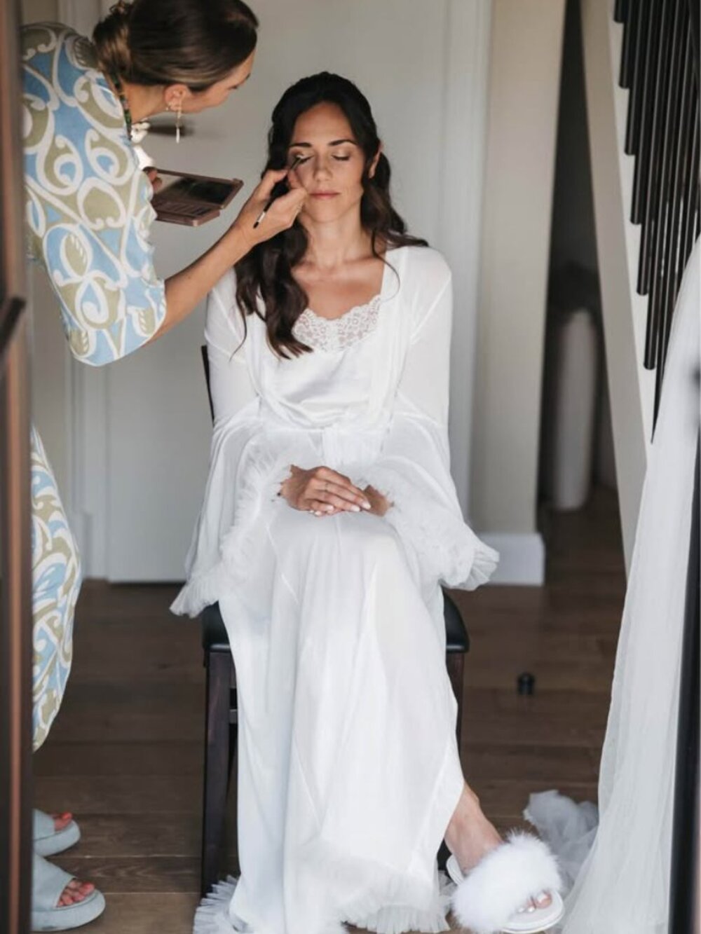 Bridal Getting Ready Robe and PJ Set - Picture 4 of 4